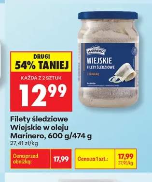 Filety śledziowe Wiejskie w oleju Marinero