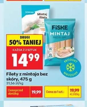 Filety z mintaja bez skóry Seacon +1 wariant