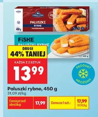Paluszki rybne panierowane Family Fish +1 wariant