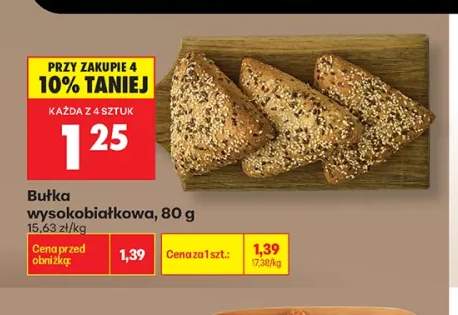 Bułka wysokobiałkowa