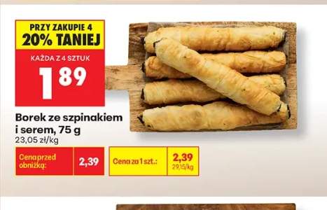 Borek ze szpinakiem i serem