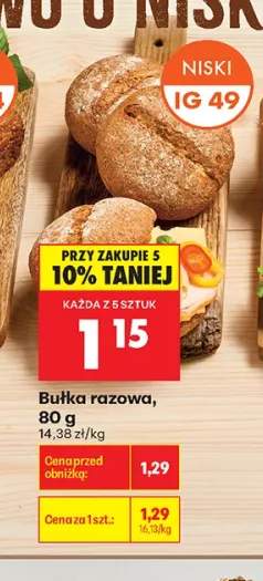 Bułka razowa