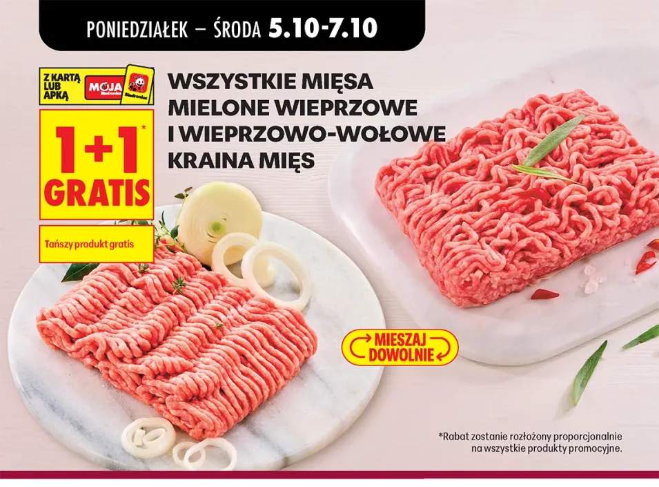 Mięsa mielone wieprzowe i wieprzowo-wołowe Kraina Mięs