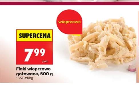 Flaki wieprzowe gotowane