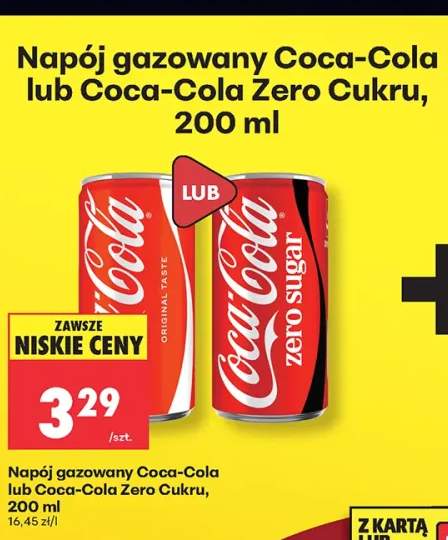 Napój gazowany Coca-Cola +1 wariant