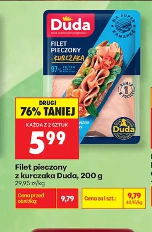 Filet pieczony z kurczaka Duda