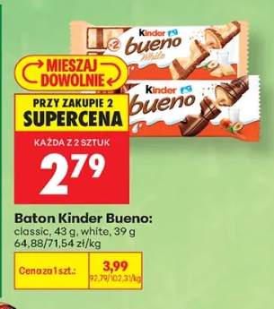 Baton Kinder Bueno classic +1 wariant