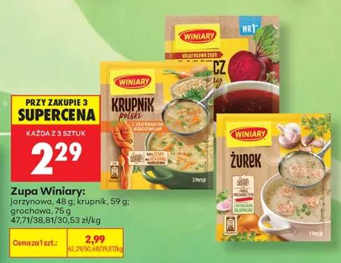 Zupa Winiary jarzynowa +2 warianty
