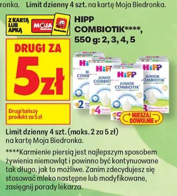 Mleko Hipp Combiotik 2 +3 warianty