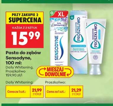 Pasta do zębów Sensodyne Daily Whitening +1 wariant