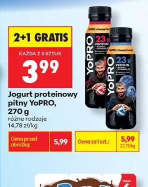 Jogurt proteinowy pitny YoPRO