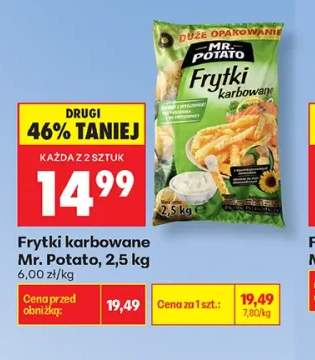 Frytki karbowane Mr. Potato