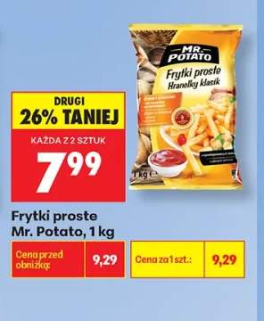 Frytki proste Mr. Potato