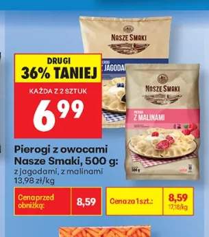 Pierogi z jagodami Nasze Smaki +1 wariant