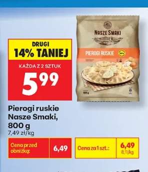 Pierogi ruskie Nasze Smaki