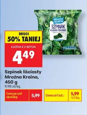 Szpinak liściasty Mroźna Kraina