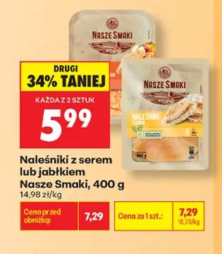 Naleśniki z serem Nasze Smaki +1 wariant