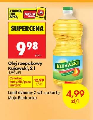 Olej rzepakowy Kujawski