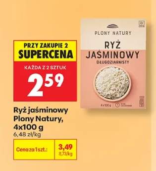 Ryż jaśminowy Plony Natury 4-pak