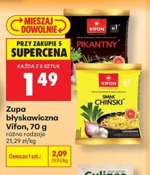 Zupa błyskawiczna Pikantny Vifon +1 wariant