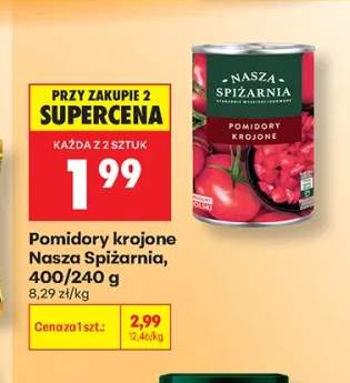 Pomidory krojone Nasza Spiżarnia