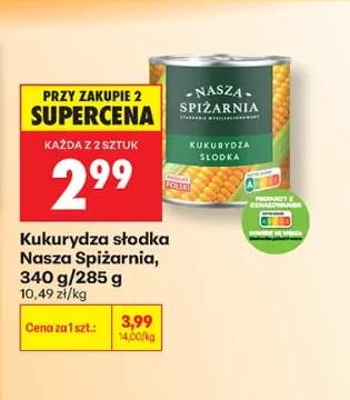Kukurydza słodka Nasza Spiżarnia