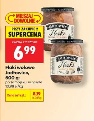Flaki wołowe po zamojsku Jadłowiec +1 wariant