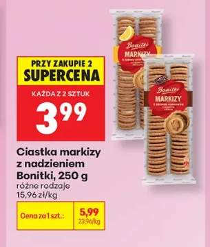 Ciastka markizy z nadzieniem Bonitki