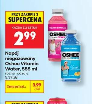 Napój niegazowany Oshee Vitamin Water Vitamins & Minerals +1 wariant