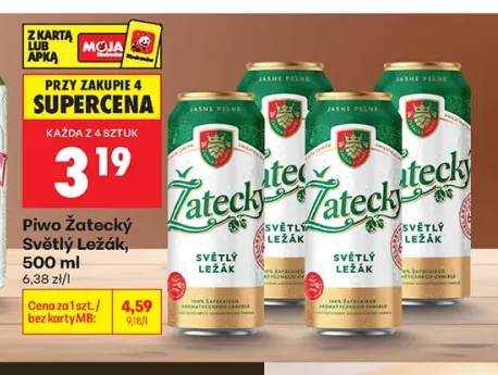 Piwo Žatecký Světlý Ležák