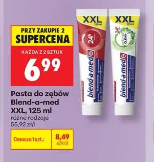 Pasta do zębów Blend-a-med XXL 24h Classic +1 wariant
