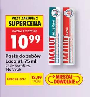 Pasta do zębów Lacalut aktiv +1 wariant