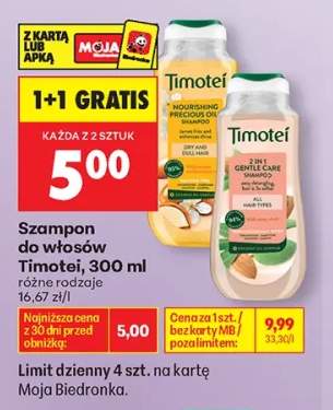 Szampon do włosów Timotei