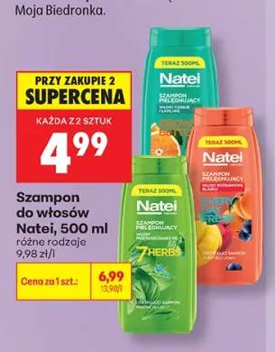 Szampon do włosów Natei