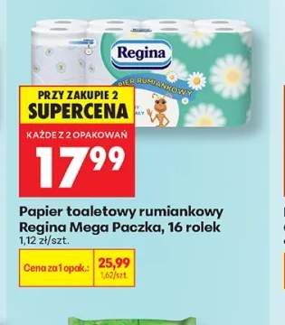 Papier toaletowy rumiankowy Regina Mega Paczka