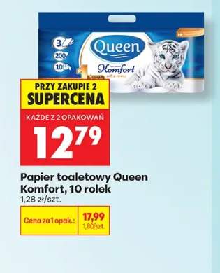 Papier toaletowy Queen Komfort