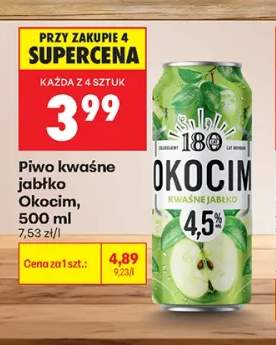 Piwo kwaśne jabłko Okocim