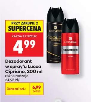Dezodorant w spray'u Lucca Cipriano