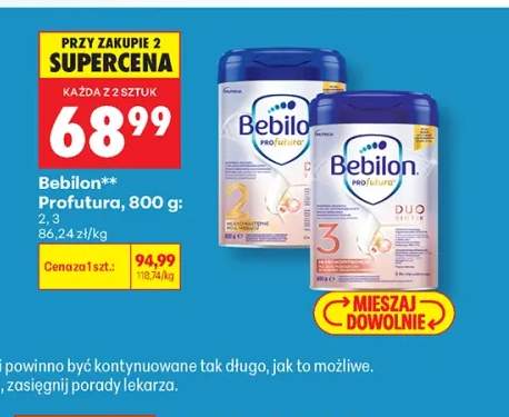 Mleko modyfikowane Bebilon Profutura 2 +1 wariant