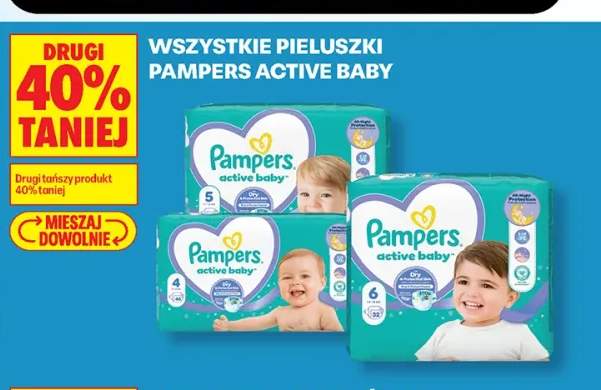 Pieluszki Pampers Active Baby