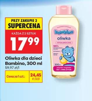 Oliwka dla dzieci Bambino
