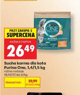 Sucha karma dla kota Purina One