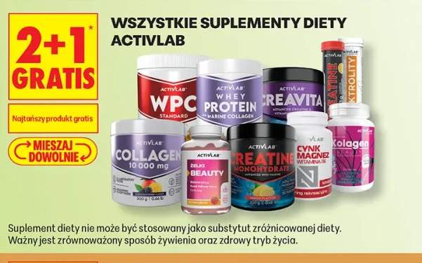 Suplementy diety Activlab +8 wariantów