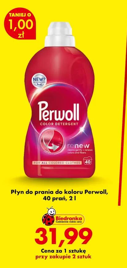 Płyn do prania do koloru Perwoll 40 prań