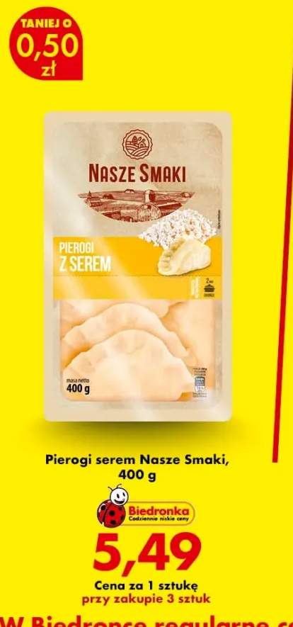 Pierogi serem Nasze Smaki