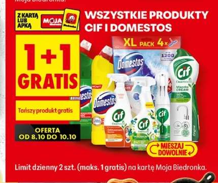 Produkty Cif i Domestos +5 wariantów