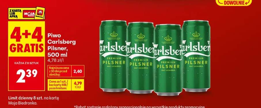 Piwo Carlsberg Pilsner