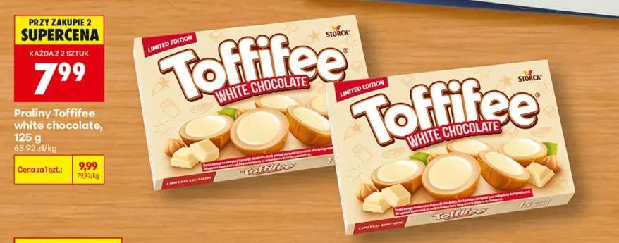 Praliny Toffifee White Chocolate