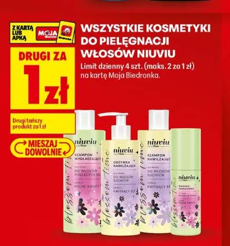 Kosmetyki do pielęgnacji włosów Niuviu +4 warianty