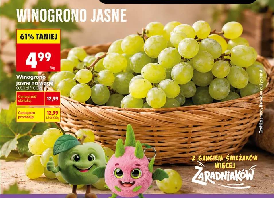 Winogrona jasne